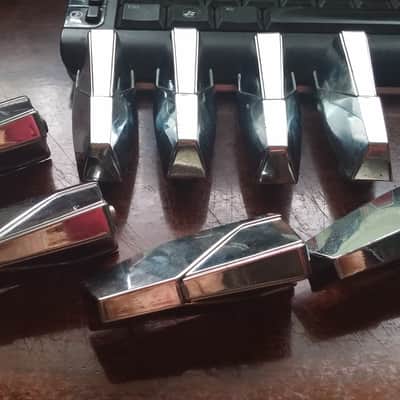 Tama Vintage TRAK Drums SET OF 8 Bass Lugs Tama Made Japan RARE PARTS 80s image 16