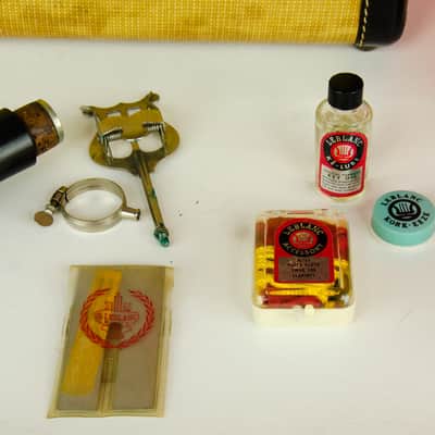 Vintage 60's G LeBlanc Dynamique Clarinet, Case image 10