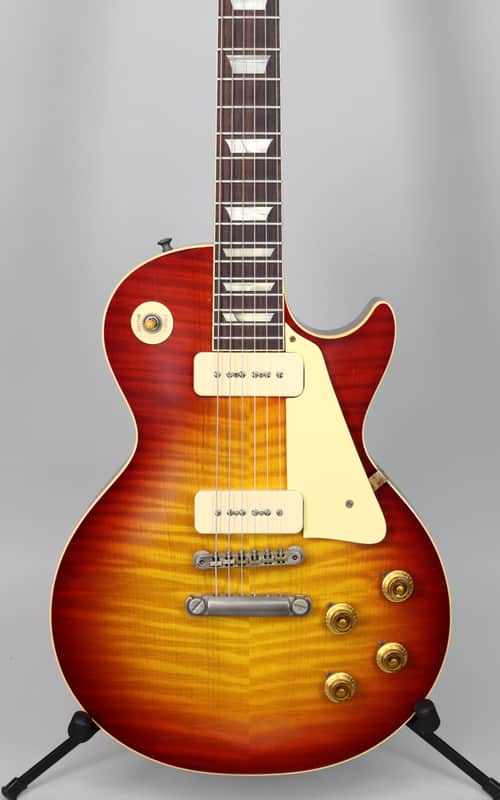 Used 2026 Gibson Custom M2M '59 Les Paul Standard P90s Washed Cherry Sunburst Murphy Lab Ultra Light Aged image 1