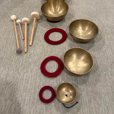 Meinl SB-SET-CHA Sonic Energy Singing Bowl Chakra 7pc Set - Bronze Alloy Bild 2