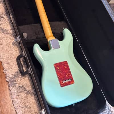 The  Weezer Guitar by Gepettos Guild - Seafoam Green Rivers Cuomo image 17