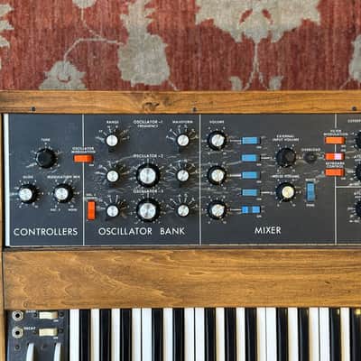 Original 1974 Minimoog Model D Monophonic Synthesizer image 8