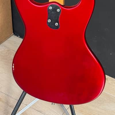 Mosrite Ventures Guitar 1965 - crazy rare & clean Candy Apple Red Metallic example ready for your collection. image 5