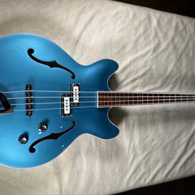 Guild Starfire I Limited Edition Bass Guitar - Pelham Blue image 8