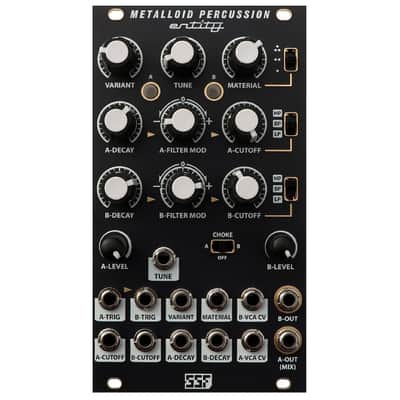 SSF Metalloid Percussion Entity Analog Metallic Noise Synthesizer Voice image 1