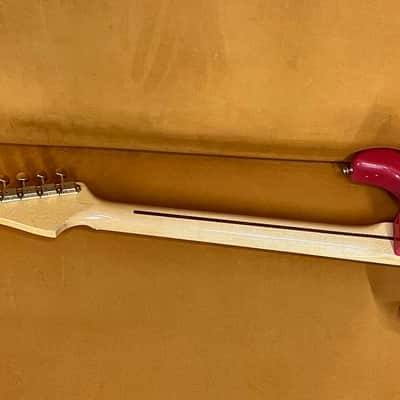 1956 Fender Stratocaster Masterbuilt By Dennis Galuszka Fiesta Red  Gold Hardware Journeyman Relic image 6