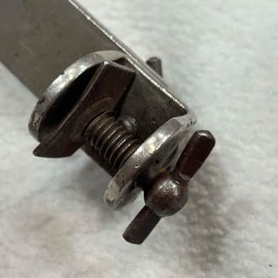Premier Bass Drum Paddle Muffler (2124-B-U-10254) 50's/60's - Nickel Plated image 13
