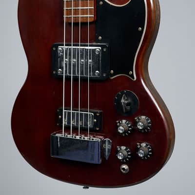 Gibson EB-3 1973 - Cherry Red image 3