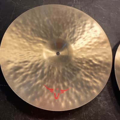 WILD BULL Legacy Series Hand Forged & Hammered 15" hi hat set image 13