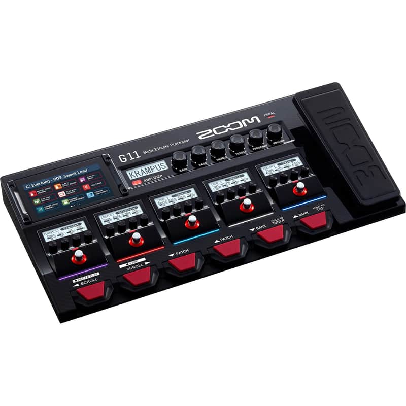 Zoom G11 Multi-Effects Processor, Open Box (Like New) image 1