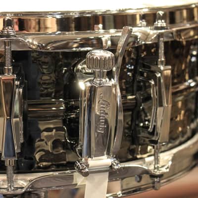 Ludwig Hammered Black Beauty 5x14 LB416K B-Stock Snare Drum - New! image 3