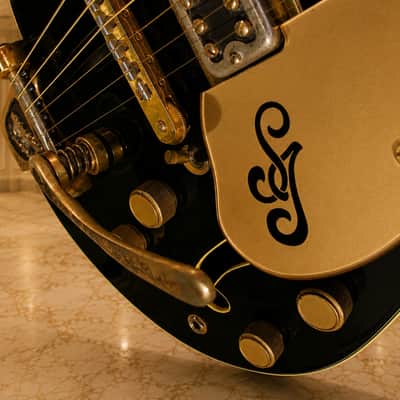 GRETSCH Shot Jackson 1970s - Black. Prototype build by Gretsch for Shot Jackson who sold Sho-Bud to Gretsch image 12
