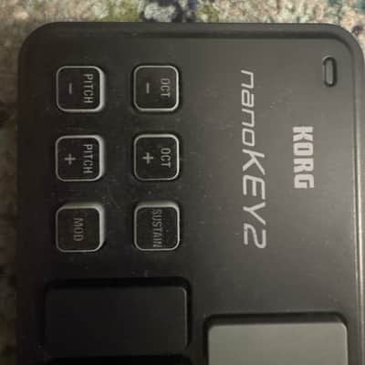 Korg nanoKEY2 Slimline USB MIDI Keyboard Controller 2011 - Present - Black image 3