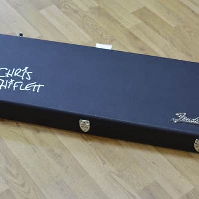 Fender Artist Chris Shiflett Telecaster Shoreline Gold Electric Guitar Incl Hardshell Case image 9