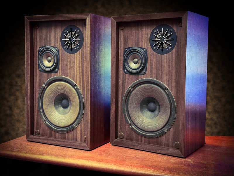 Sonics AS-205 🌈RaRe🌈 Collector Vintage Stereo Speakers | Reverb