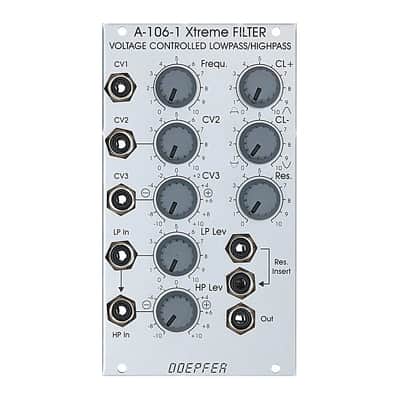 Doepfer A-106-1 X-Treme Eurorack Filter Module (Korg MS-20) image 4