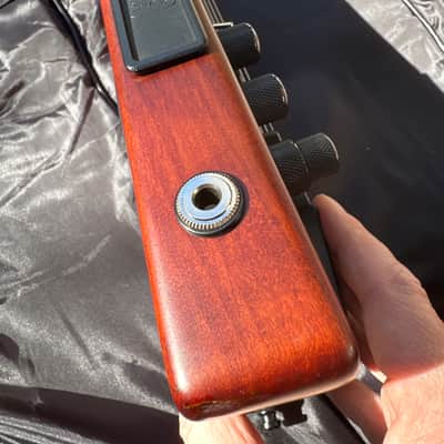 Lefty Hohner Professional B2AV WALNUT 5-string Headless Bass, Officially Licensed by Steinberger, NECK-THRU California Maple construction, with Warwick Rockbag image 9