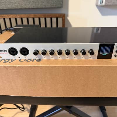 Antelope Audio Discrete 8 Pro Synergy Core 26x32 Thunderbolt 3 USB Interface 2022 - Present - Silver image 2