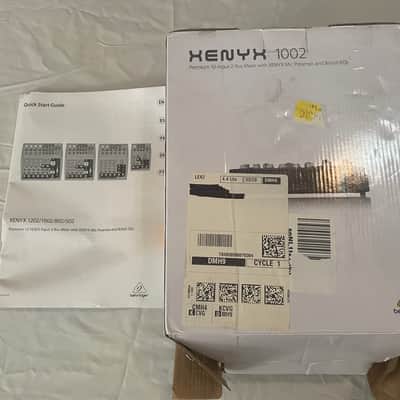 Behringer 1002 10-Input 2-Bus Mixer XENYX EQ 2007 - Present - Standard image 3