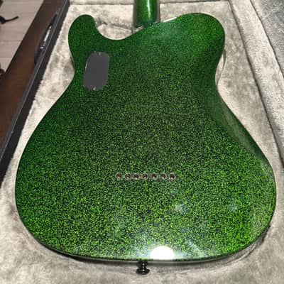 ESP LTD SCT-607B Stephen Carpenter Signature 2019 - Present - Green Sparkle image 7