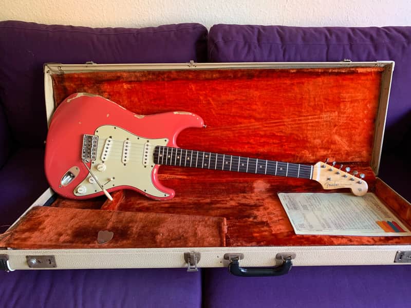 Fender Stratocaster Fiesta Red 1963 image 1