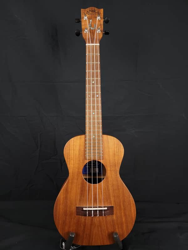Lanikai Malibu Tenor Solid Koa - 2014 image 1