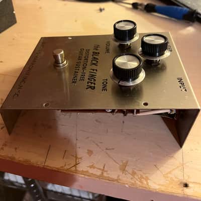 Electro-Harmonix Triangle Black Finger Compressor 1972 - 1978 - Metal image 7