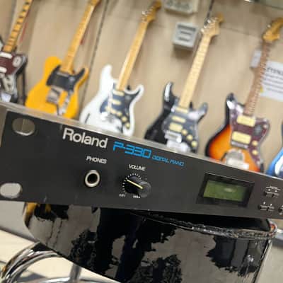 Roland P-330 Digital Piano Rackmount Sound Module 1988 - 1989 - Black