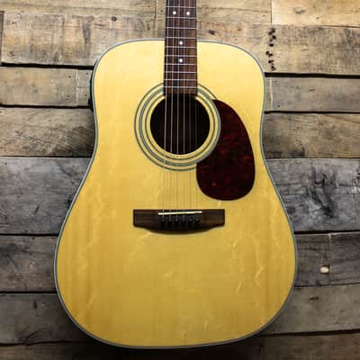 Cort Earth-70E NS Acoustic Electric Spruce Flame Top Guitar w/ gig bag image 1