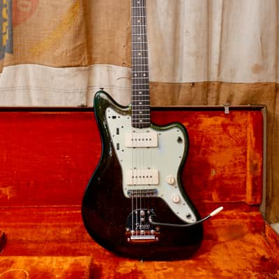 Fender Jazzmaster 1962 - Green Sparkle - Refin image 13