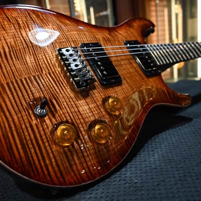 PRS Wood Library DGT 10-Top Ebony - Copperhead Cherry Burst #2554 image 4