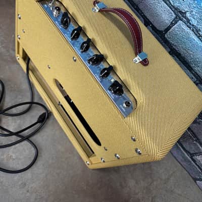 Fender Blues Junior 15-Watt 1x12" Guitar Combo  Mojotone Oversized Cab and Other Upgrades image 4