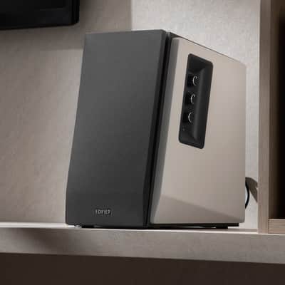 Edifier R1700BT Bluetooth Bookshelf Speakers - Powered 2.0 Active White Speaker image 6