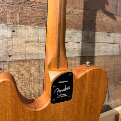 Fender American Acoustasonic Telecaster All-Mahogany 2022 - Present - Natural image 4