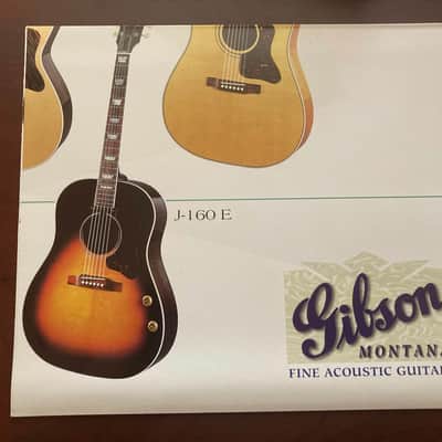 (2) B.B.King Gibson guitar posters from 1994 Mint image 4