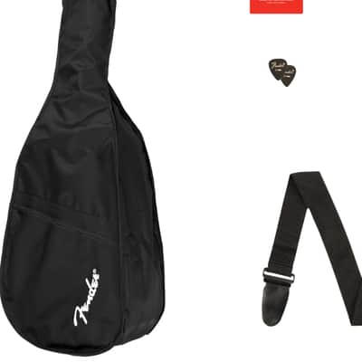 097-1210-506 FA-115 Fender Dreadnought Black Walnut Fingerboard with Gig Bag 0971210506 image 2