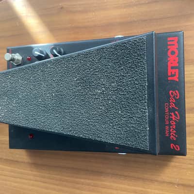 Reverb.com listing, price, conditions, and images for morley-steve-vai-bad-horsie-2-contour-wah