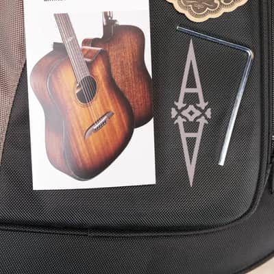 Alvarez LD70e Laureate Dreadnought Acoustic/Electric Guitar - Daybreak with Softshell Case image 15