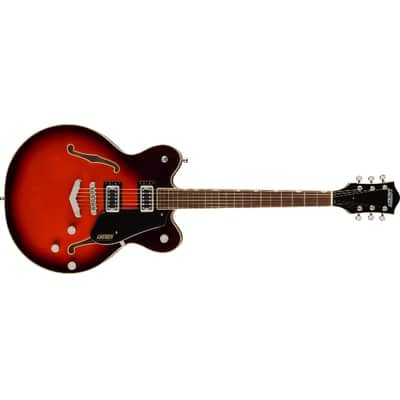 Gretsch G5622 Electromatic Center Block Double-Cut with V-Stoptail, Laurel Fingerboard, Claret Burst image 2
