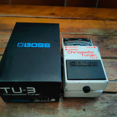 Boss TU-3 Chromatic Tuner 2009 - Present - White image 2