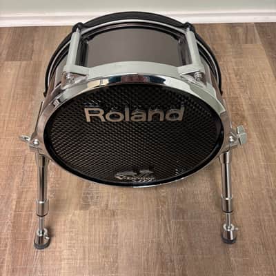 Roland KD-140 V-Kick 14" Bass Drum Trigger Pad 2010s - Black Chrome image 12