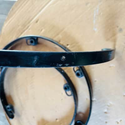 purecussion RIMS mounts 8", 10", 12" early 90s - flat black image 6
