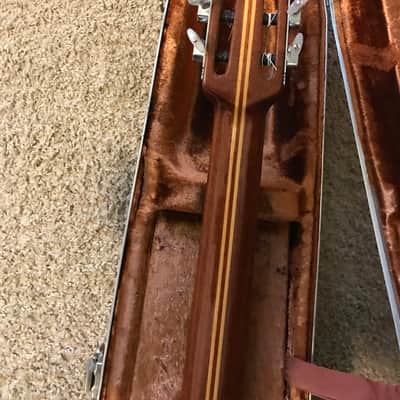 Ovation Country Artist 1674 nylon string guitar cutaway acoustic-electric  1985 made in USA with original hard case image 20