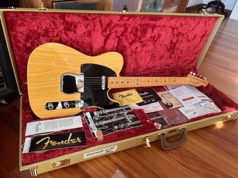 Fender American Vintage '52 Telecaster 2007 - Butterscotch Blonde image 1