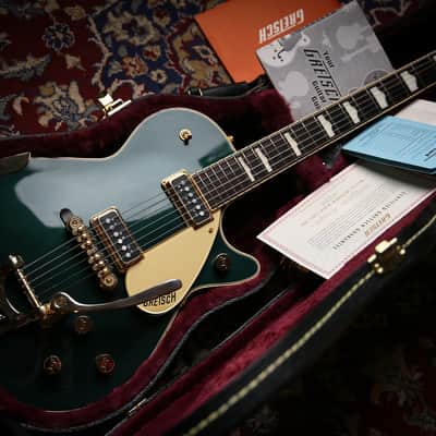 2022 Gretsch G6128T-57VS Vintage Select '57 Duo Jet Cadillac Green image 1