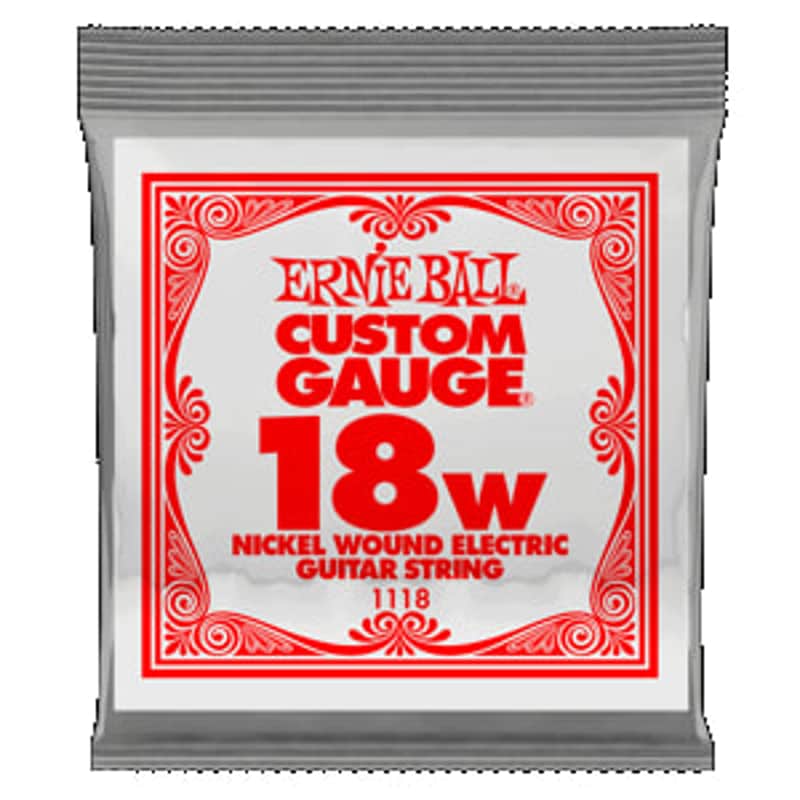 Ernie Ball .018 Nickel Wound - Electric 6 Pack image 1
