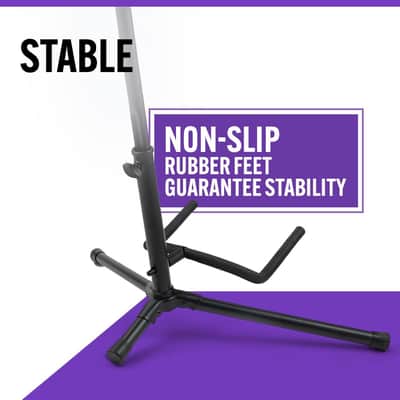 On-Stage XCG4 Black Tripod Guitar Stand, Single image 3