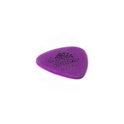 Dunlop JD-418P1.14 Tortex Standard Picks 12-Pack 1.14mm (Purple) - Set of Picks image 2