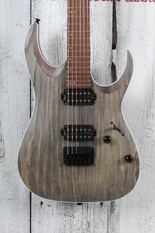 Ibanez RGA Series RGA42AH Solid Body Electric Guitar Black Stained image 1