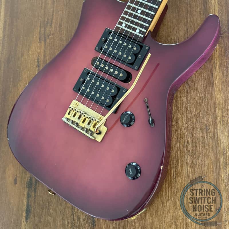 1991 Charvel Stratocaster cds-38 Purple Burst